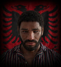 Ultra-Realistic Black Male Mask – Curly Hair & Beard – 30 Years Old